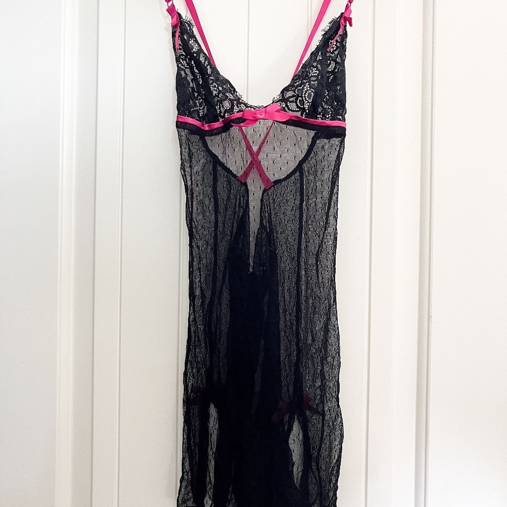 Black Lace Lingerie
